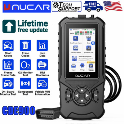 MUCAR CDE900 OBD2 Scanner Code Reader OBD II Check Engine Car Diagnostic Tool