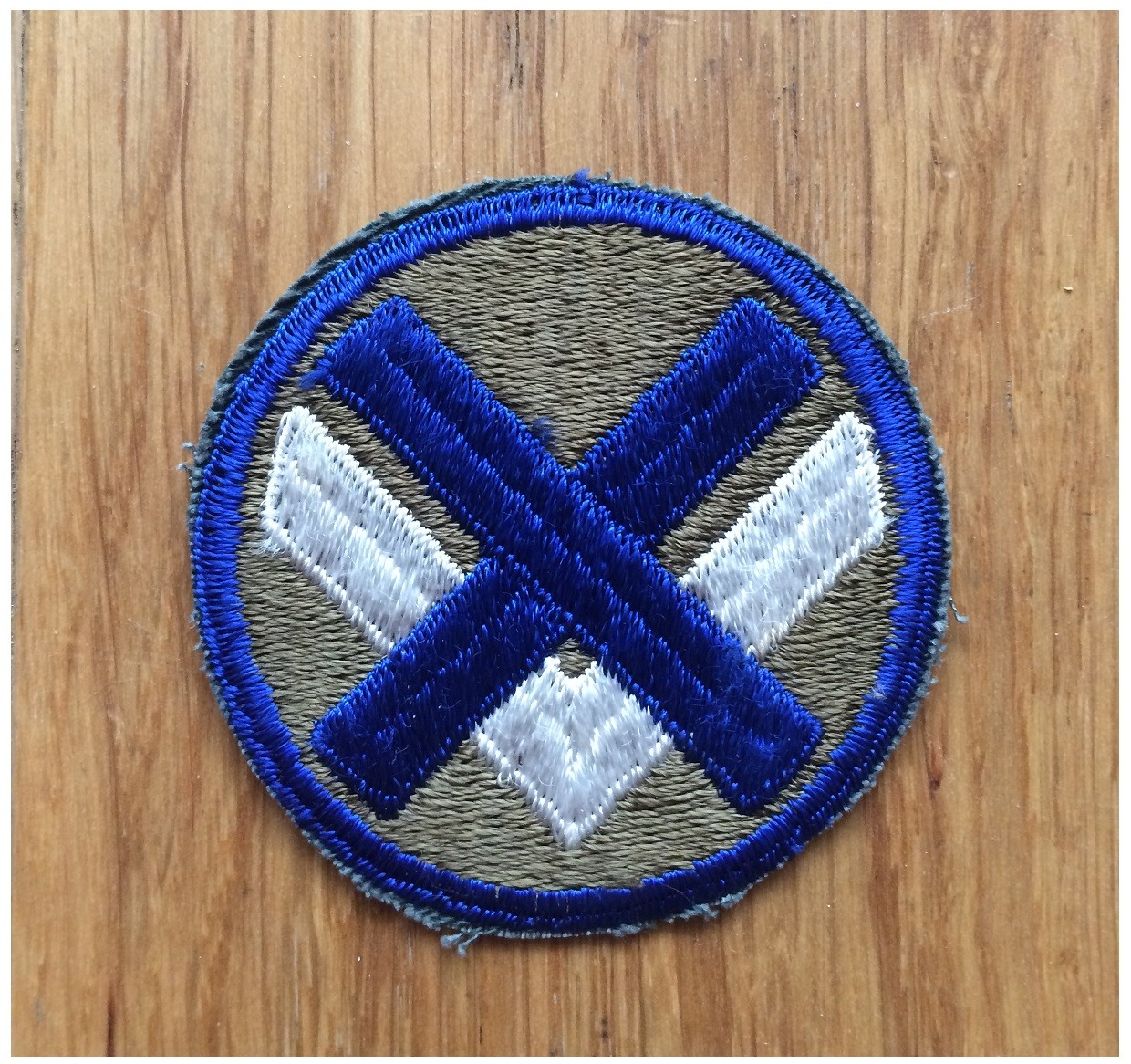 US ww2 Patch insigne 15th army normandie dday Utah para veste casque GI ...