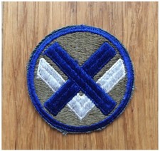 US ww2 Patch insigne 15th army normandie dday Utah para veste casque GI ardennes