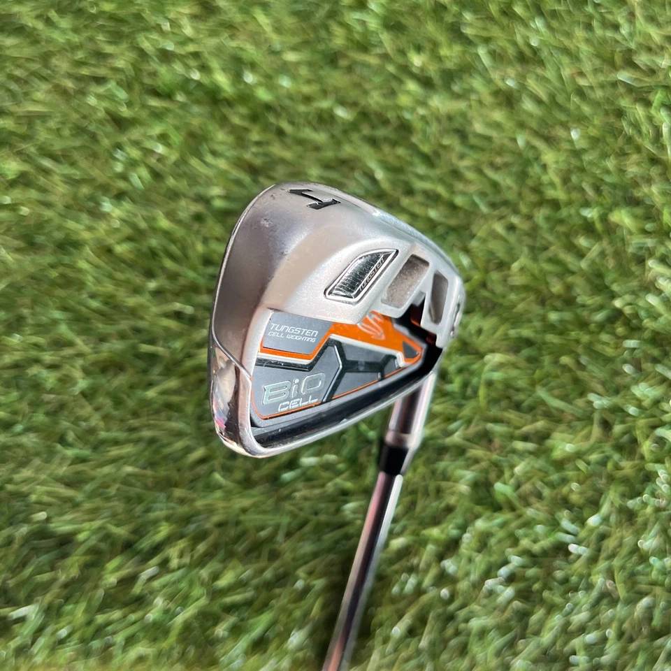 Eje de acero rígido Cobra Bio Cell 4 hierro True Temper Dynalite 85 39" único Foto 3 de 4