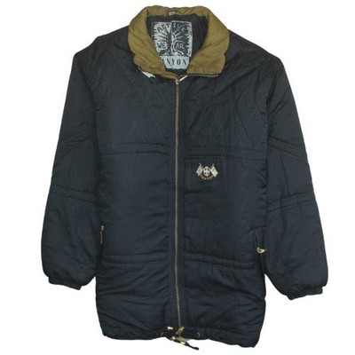 Canyon Herren Wintermantel schwarz Steppjacke Größe M