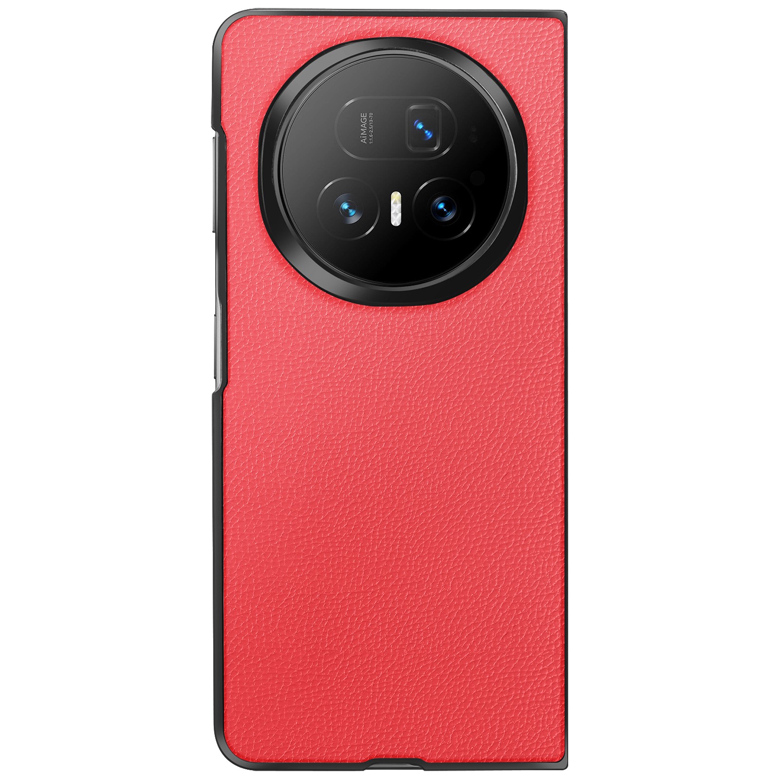 Étui rigide Honor Magic V5 finition premium effet cuir martelé chic