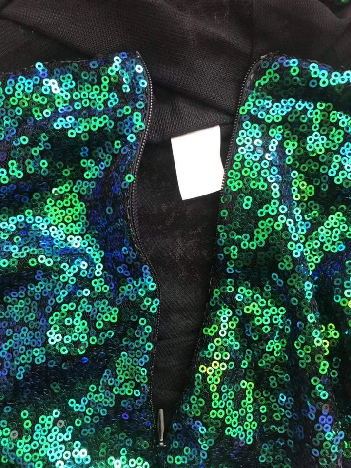 Mujer Cola de Sirena Disfraz Princesa Lentejuelas Maxi Falda Juegos con disfraces Halloween Par... Foto 4 de 4