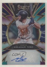 2020 Select Sparks Signatures Tri-Color Prizm 40/49 Abraham Toro Auto 0a4s