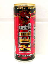 HELL Energy Drink 20th Anniversary Empty Can 250ml Hungary for Ukraine 2026