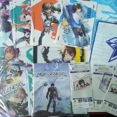 PSO2 NGS Goods Summary Sega Lucky Kuji Lawson Collaboration