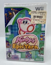Kirby's Epic Yarn Nintendo Wii CIB - VG COND