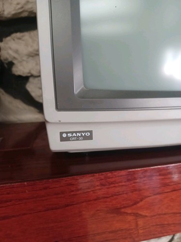 Vintage Sanyo Model CRT-30 11" Monitor Screen - Picture 2 of 9