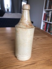 grantham brewery beer bottle 26cm tall, diameter at base 9cm