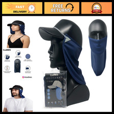 Adjustable UV Sun Protection Neck Drape Face Covering for Outdoor Fishing - Un