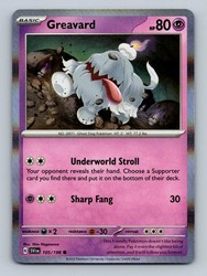 Greavard 105/198 Scarlet & Violet Mirage Holo