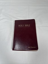 1972 Nelson Kjv Imperial Reference Bible Burgundy Bonded Leather 684bg Usa 1972 Nelson Kjv Imperial Reference Bible Burgundy Bonded Leather 684bg Usa