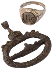 U-boat WW1 Imperial German Navy ring naval submarine U-Boot Navy WWI Kaiserliche