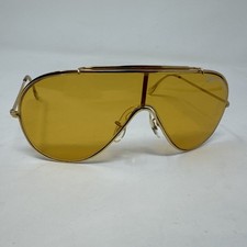 Genuine Vintage Gold Bausch  Lomb Wings Ray Ban Sunglasses Yellow Single Lens