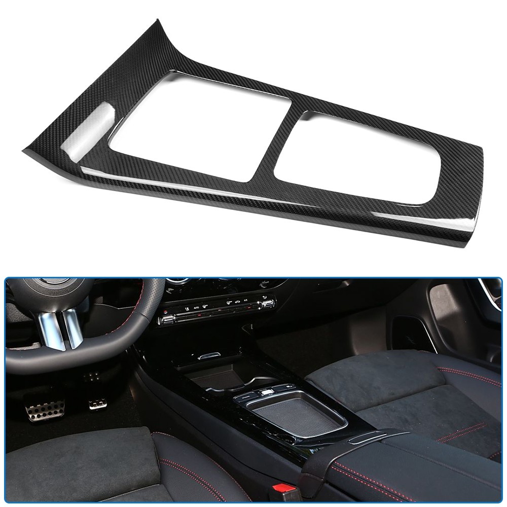Carbon Fiber Center Console Panel For Mercedes Benz CLA C178 2024 2025