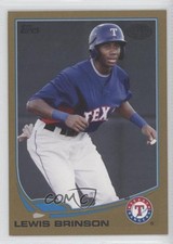 2013 Topps Pro Debut Gold 20/50 Lewis Brinson #118 1j2