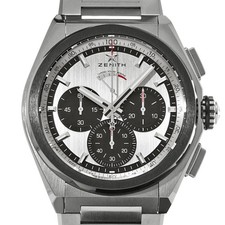 ZENITH Defy El Primero 21 95.9005.9004/01.M9000 Silver/Black Men's Watch #W1131