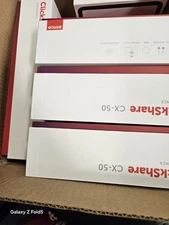 8 Empty Clickshare  Cx-50  Boxes with manuals