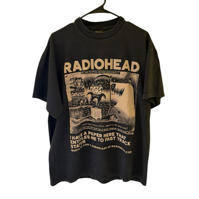 RADIOHEAD vintage 2000 EVERYBODY STOPS AND GAWPS W.A.S.T.E.