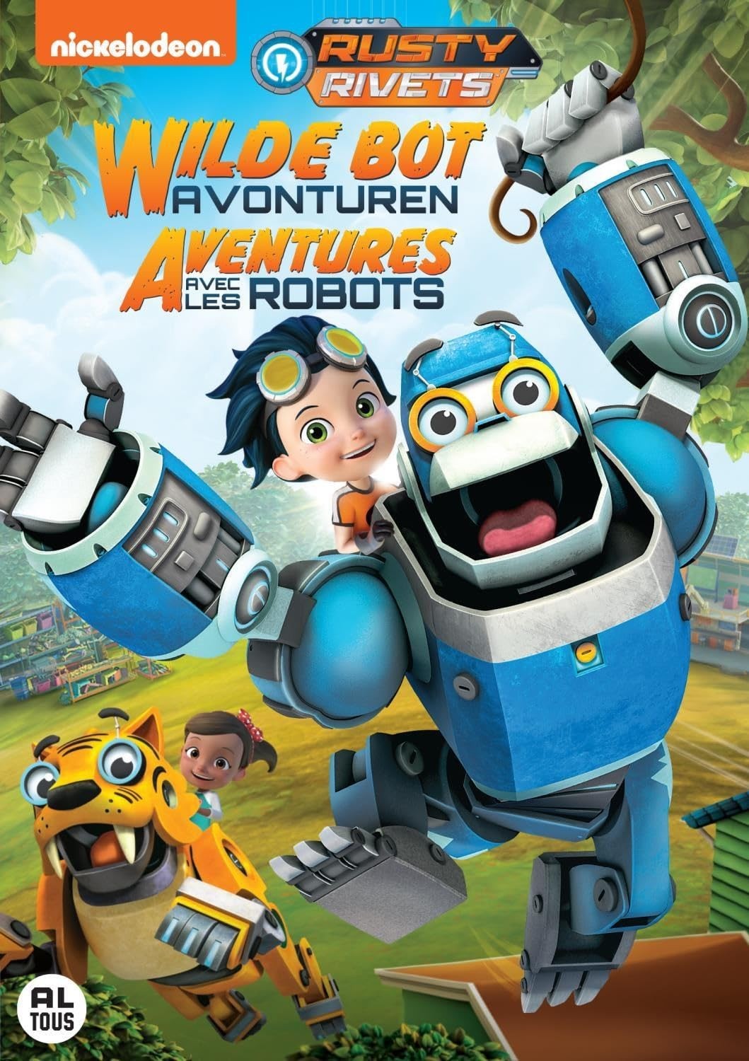 Movie Rusty Rivets - Wilde Bot Avonturen (Dvd) (Region 2) DVD NUOVO