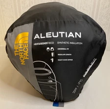 The North Face Aleutian 20°F / -7°C Sleeping Bag Blue/Gray - Excellent Condition