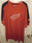Detroit Red Wings  NHL Red White Logo Coolbase Jersey XL — photo 1