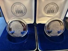 2 National Collectors Mint 2001 Liberty Buffalo Silver Round 1 oz