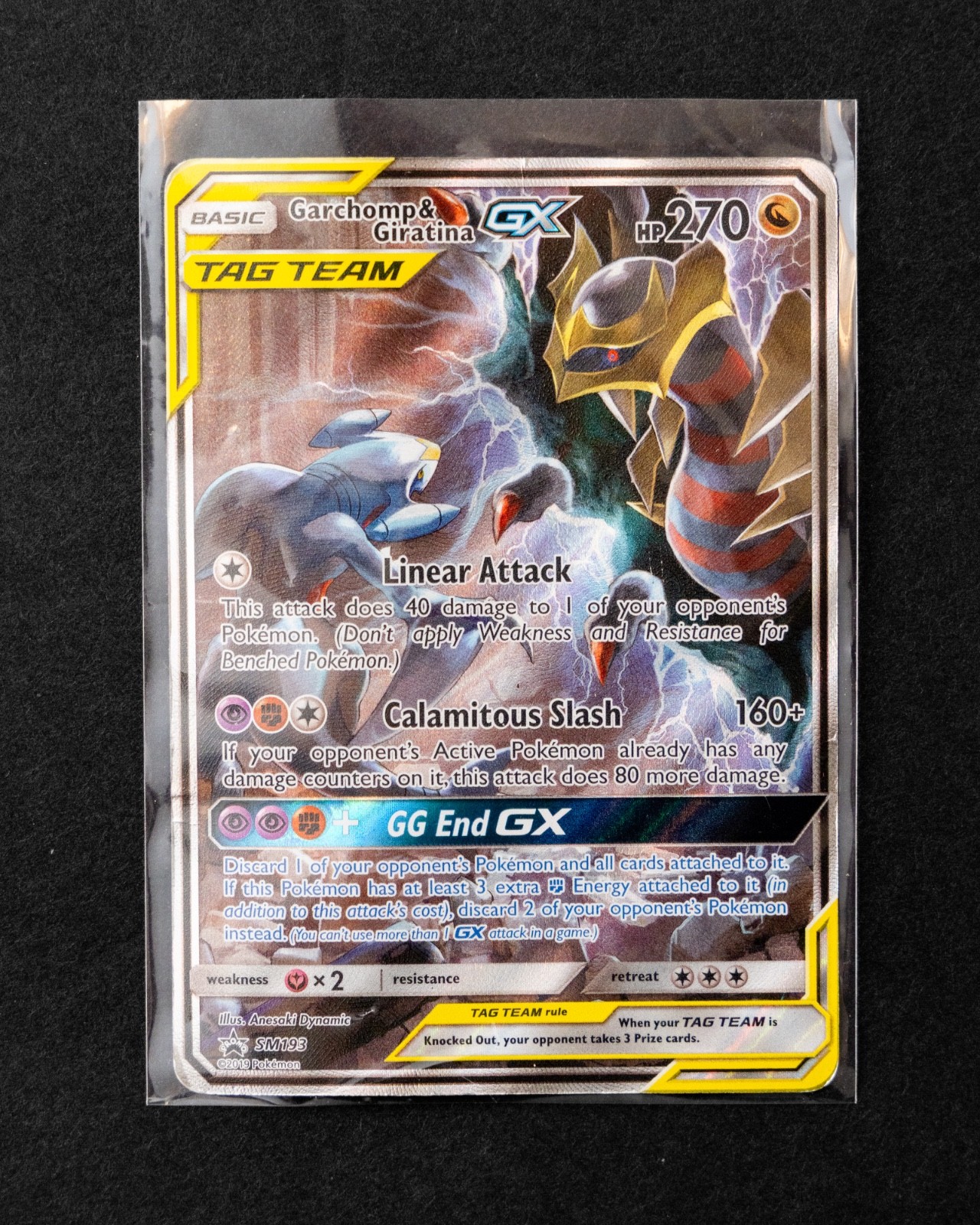Garchomp & Giratina GX 146/236 Sm-Unified Minds Holo