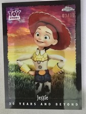 2025 Topps 30 Years Of Toy Story Jessie Ssp 1995 Topps Black 0310 T95-15