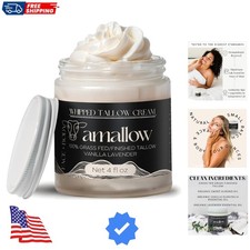 100 Grass Fed Beef Tallow for Skin Care - Face Body - Whipped Moisturizer ...