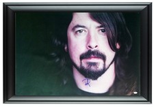 Nirvana Foo Fighters Dave Grohl Autographed Framed 24x36 Canvas Poster Exact Pro