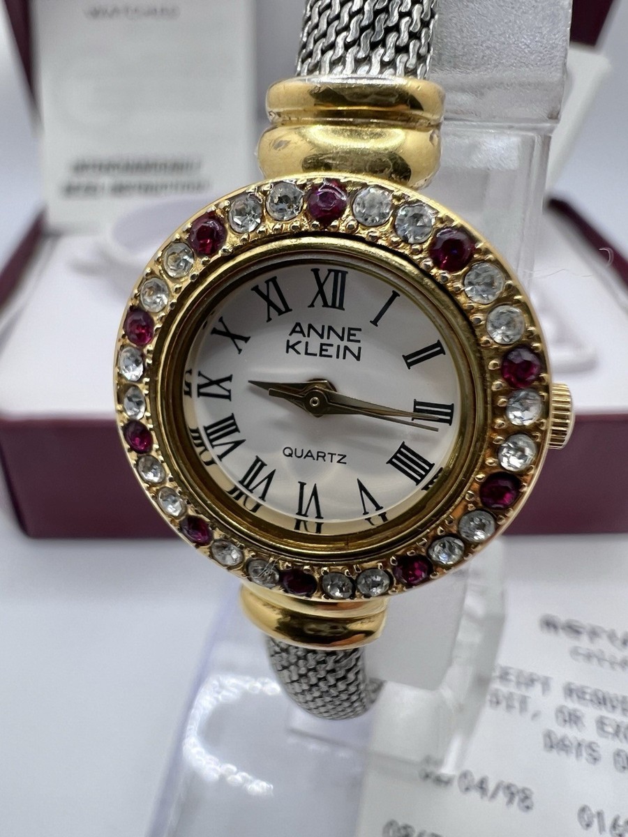 ✔Anne Klein Faceted Cuff Watch Anne Klein Cuff Watches - Etsy main image 4