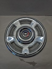 Chevy Oem 1967 Chevelle Chrome Metal 14 Hubcap Hub Cap Wheel Cover