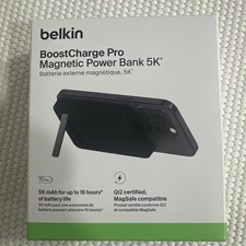         Belkin Boost Charge Pro Magnetic Power Bank 5k, MagSafe, iPhone New