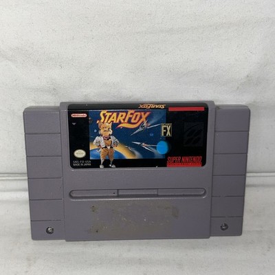 Star Fox (Super Nintendo SNES) Video Game Cartridge Authentic & Tested