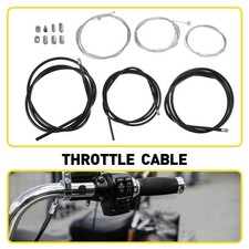 6Pcs Kit Universal Motorcycle Scooter Clutch Brake Throttle Line Cable Harness