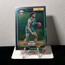 Topps 2024-25 Chrome Anton Watson Rookie #107 Boston Celtics NBA Base Card
