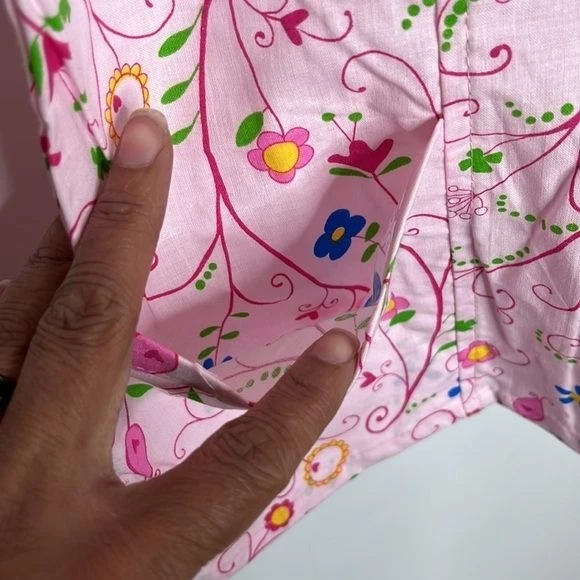 Nuevo con etiquetas Exfoliantes Uniformes Beverly Hills 3X TALLA GRANDE - Rosa Floral Foto 3 de 4