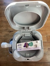 Litter Genie Platinum Stainless Steel Pail-Durable Design Small Scratch on Side 