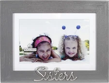 Malden International Designs 4x6 or 5x7 Sisters Distressed Expressions Picture