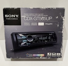 Sony CDX-GT565UP Car Stereo CD MP3 USB AUX SiriusXM Ready 52Wx4 Receiver NOS