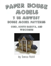 Denise McGill Paper House Models, 3 US Midwest House Mod (Paperback) (UK IMPORT)
