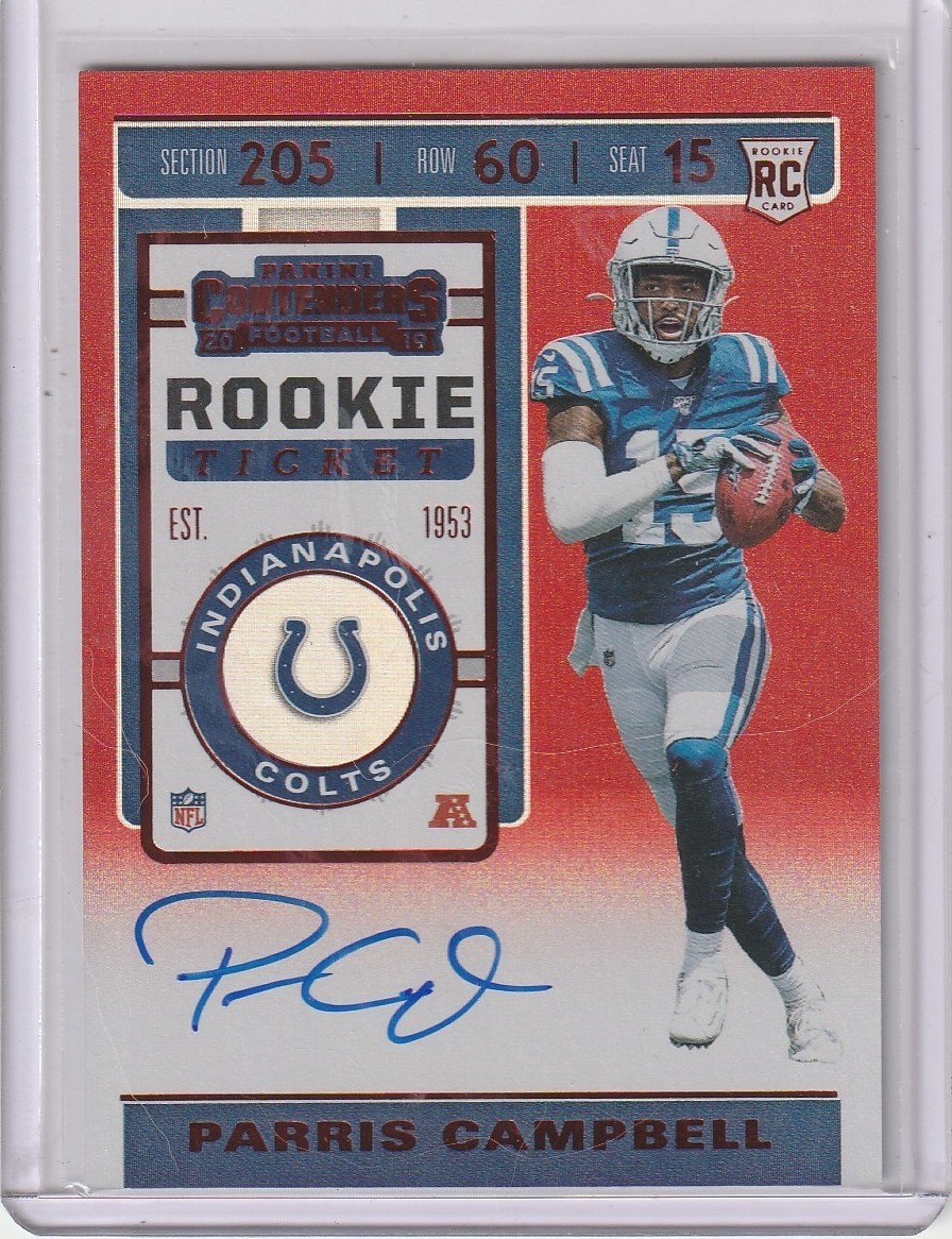 Parris Campbell card image