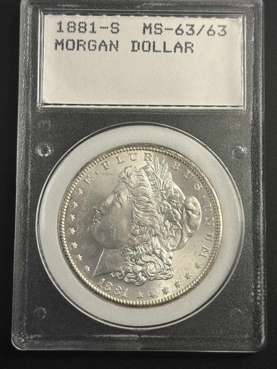 MS 63 Morgan Dollars 1878-1921 for sale | eBay