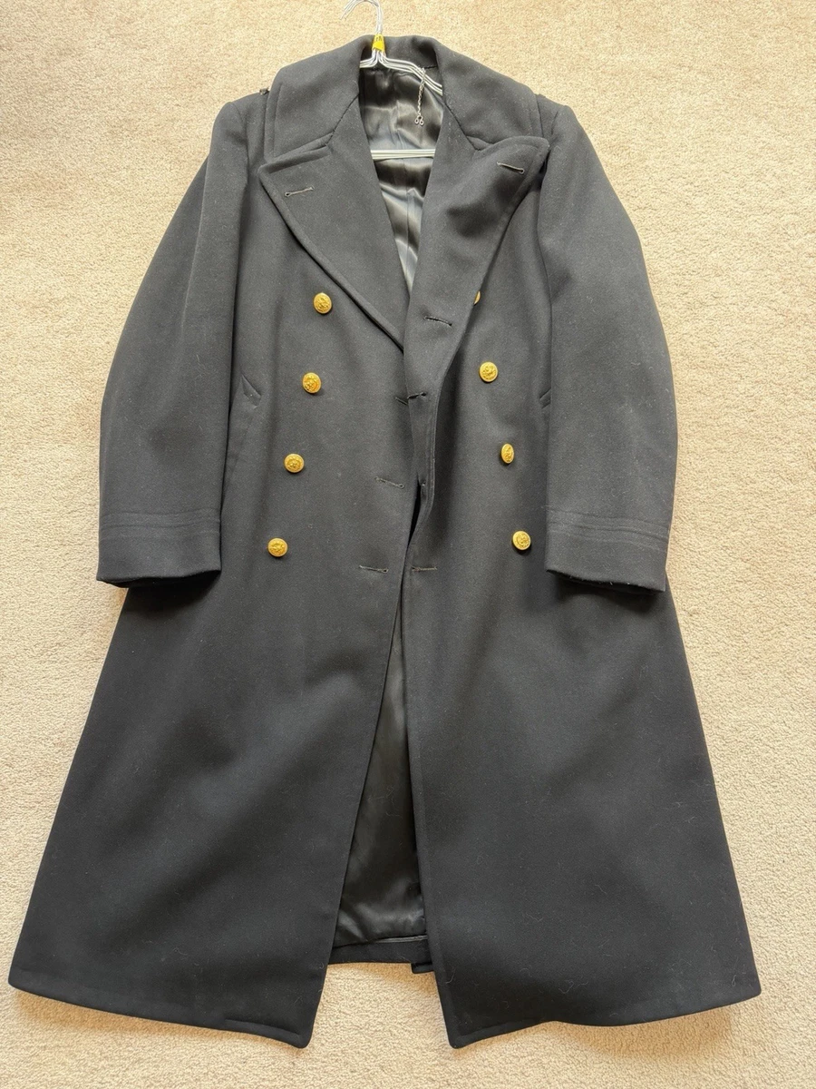 vintage navy pea coat products for sale | eBay
