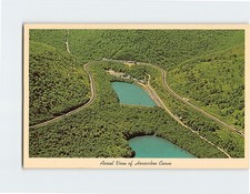 Postcard Aerial View Horseshoe Curve Altoona Pennsylvania USA