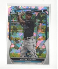 2023 Bowman Chrome Prospects Baseball Sapphire Singles - You Choose