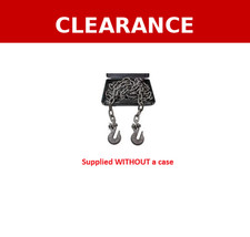 US PRO 4 Meter Steel Heavy Duty Towing Chain with Hooks 1770KGS 9127