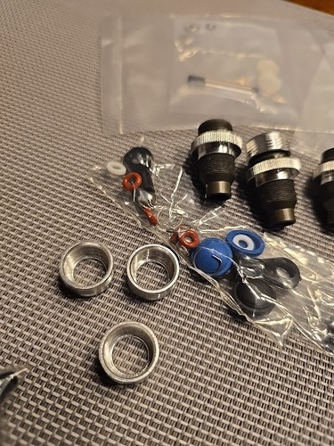 4 New Rare Custom Works Short Shocks Original Aluminum Caps Gbx Intimidator SE - Picture 11 of 11