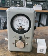 Bird 4431 Wattmeter/Bird 43 With Sample Port And Peak Kit & New 2-30mhz 100w...